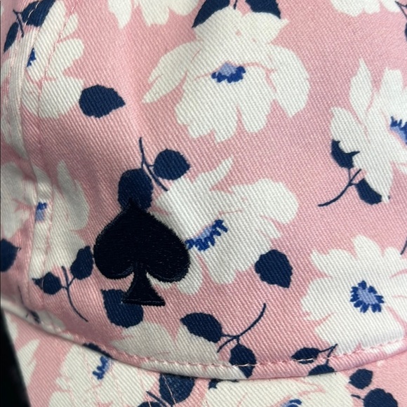 Kate Spade ♠️ | Pink Springtime Floral Baseball Hat - Picture 4 of 10